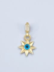ÇağlaXEma/ Nazar Boncuklu Yıldız Charm